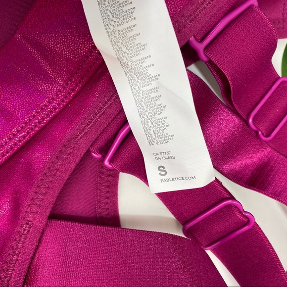 FABLETICS BELLE IRIDESCENT HIGH-IMPACT SPORT BRA N - Picture 5 of 5